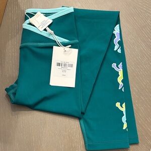 Roller Rabbit monkey Jackie leggings - Evergreen XXS